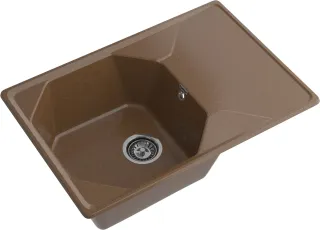 Мойка кухонная GranFest UNIQUE U-740L терракот